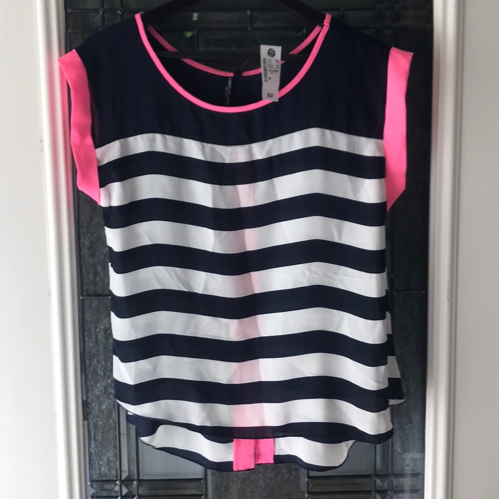 ABSOLUT ANGEL Sheer blouse size Medium